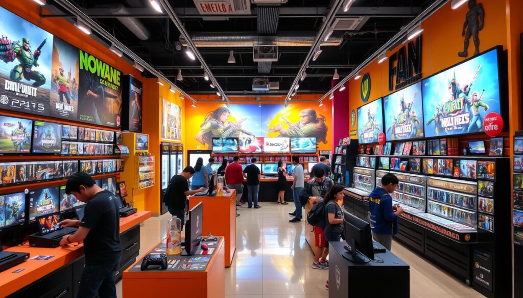 Loja de games no Centro de Guarulhos