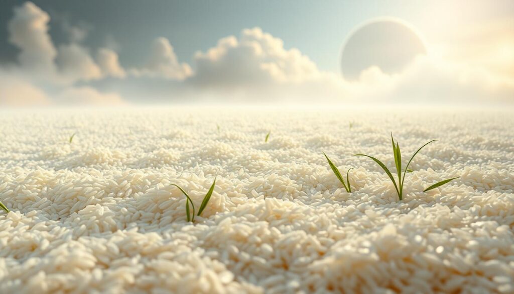 Sonhar com arroz cru: o que significa