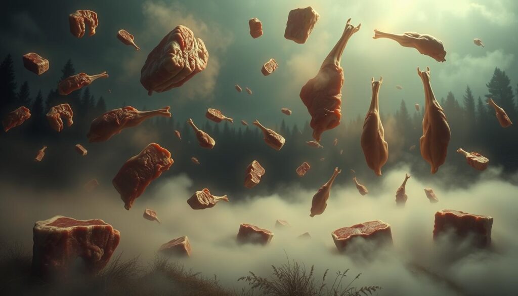 Sonhar com carne: significa morte?