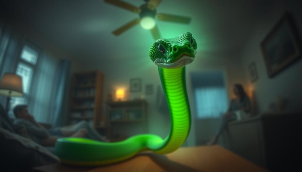 Sonhar com cobra picando alguém da família: o que indica