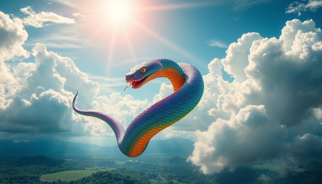 Sonhar com cobra voando: significado Sonhar com cobra voando: significado