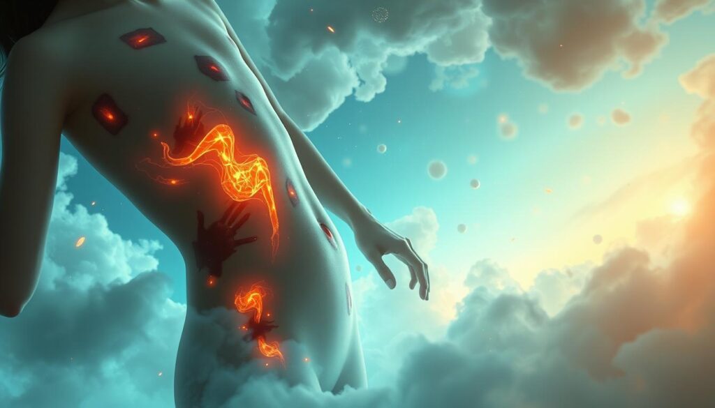 Sonhar com feridas no corpo: significado