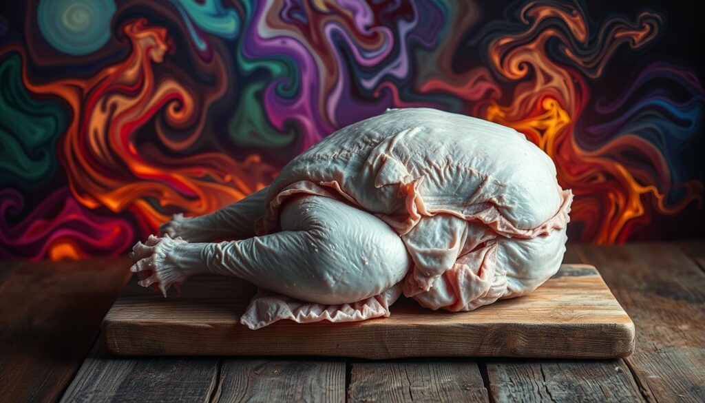 Sonhar com frango morto e cru: significado