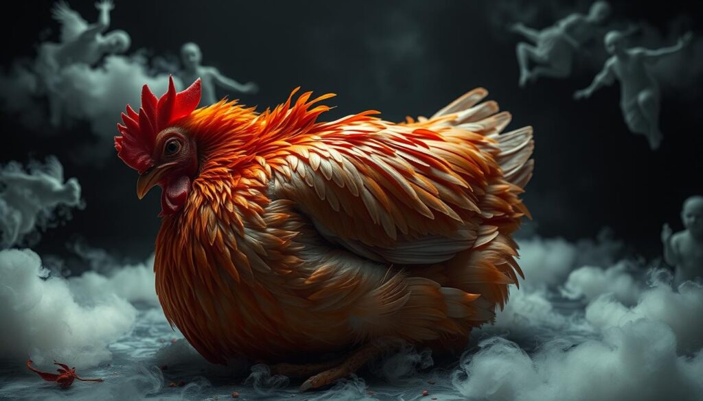 Sonhar com galinha morta e cortada: significado