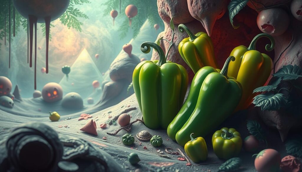 Sonhar com pimentão verde: significado