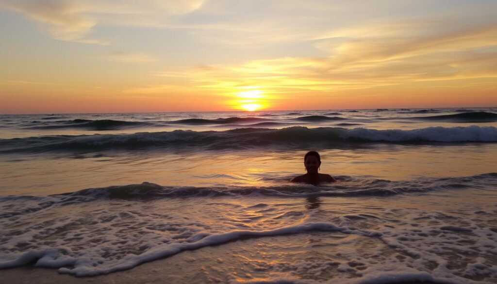 Sonhar tomando banho de mar: o que significa